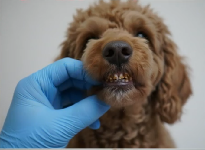 Antes - Dientes con placa